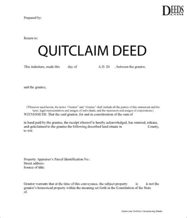 Are quitclaim deeds legal in Colorado?