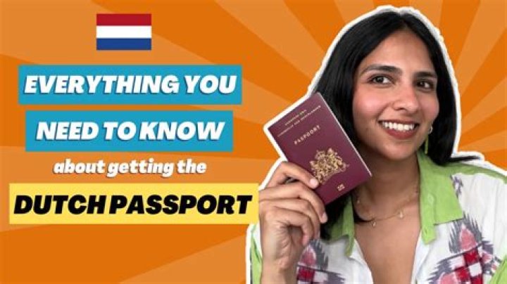 Are you a Dutch citizen if you hold a Dutch passport?