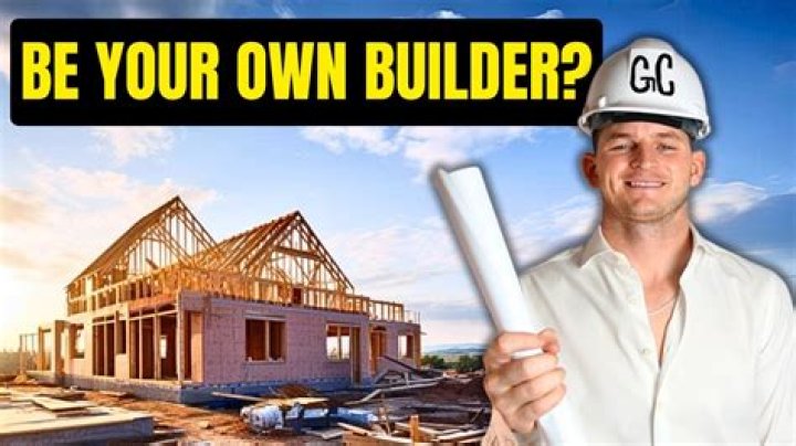 Can a builder build their own house?
