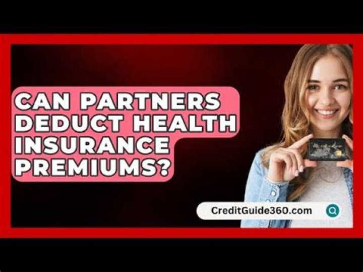 Can a LLC deduct health insurance premiums?