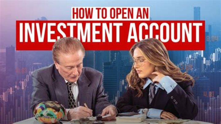 Can I open an investment account for another person?