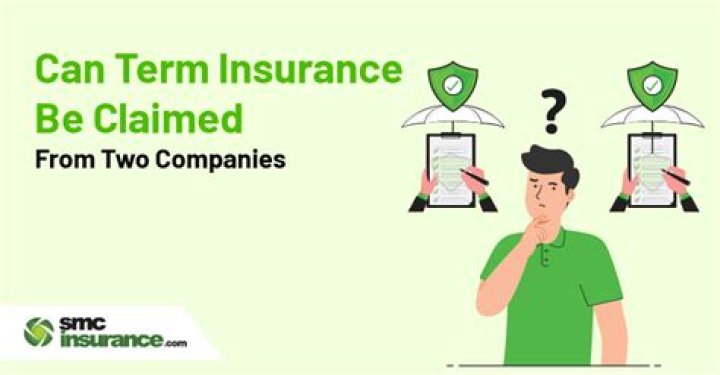 Can medical insurance be claimed from 2 companies?