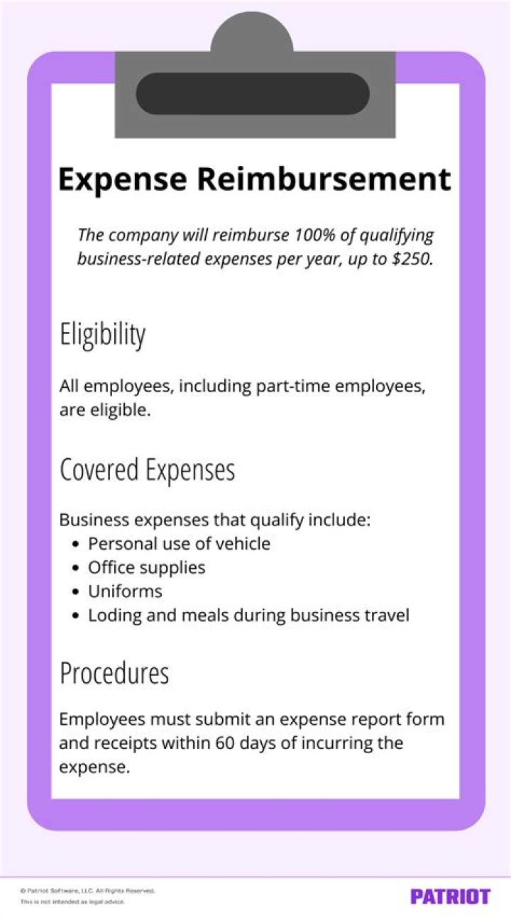 Do I have to reimburse employees for expenses?