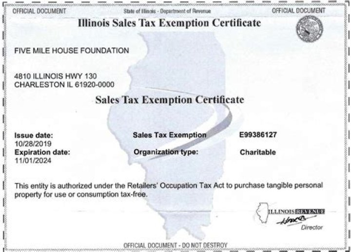 Do I need a resale certificate in Illinois?