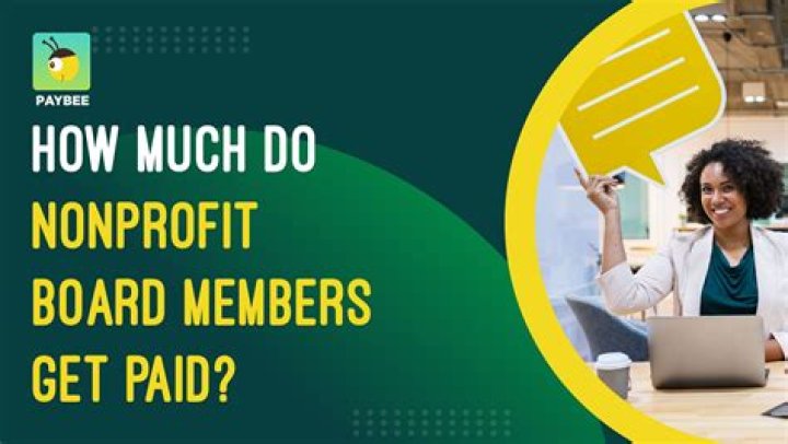 Do nonprofit board members donate?