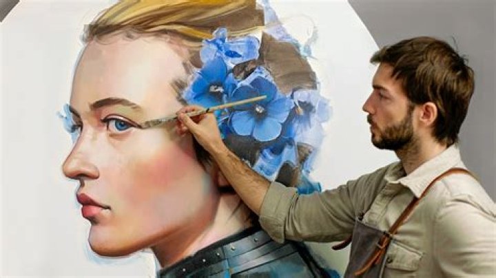 Do professional artists sign their paintings?