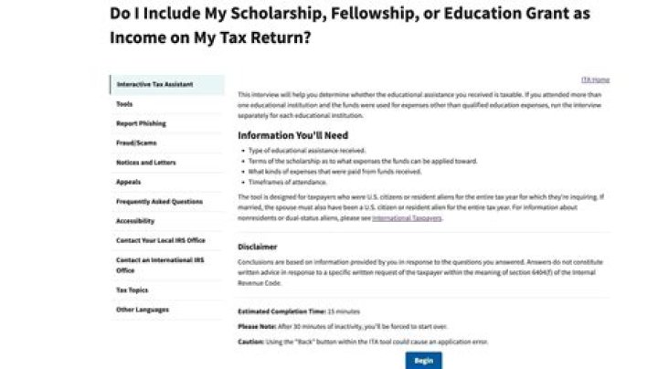 Do you have to claim grants and scholarships on your taxes?