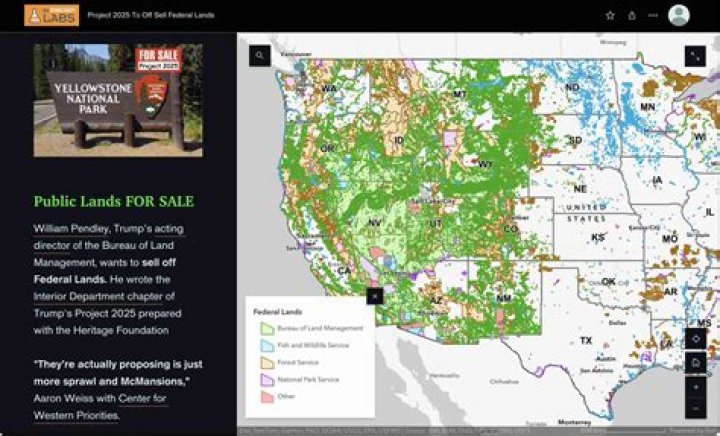 Does the government ever sell land?