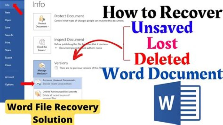 How do I recover my tax documents?