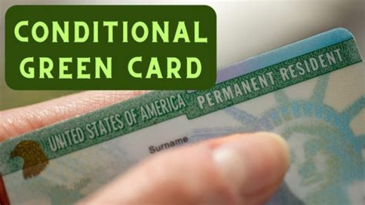 How do I remove my conditional green card?