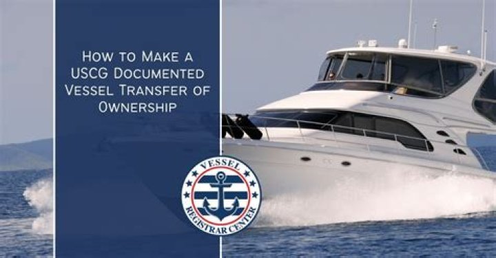 How do I transfer ownership of a USCG documented vessel?