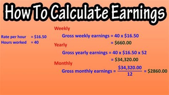 How do you calculate gross weekly income?