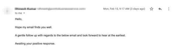 How do you say hoping for best in email?