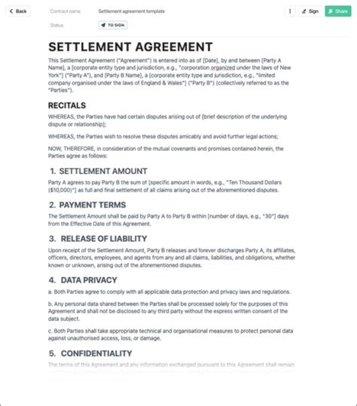 How long does it take to get money from settlement papers?