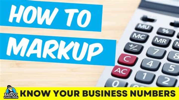 How much should you markup services?