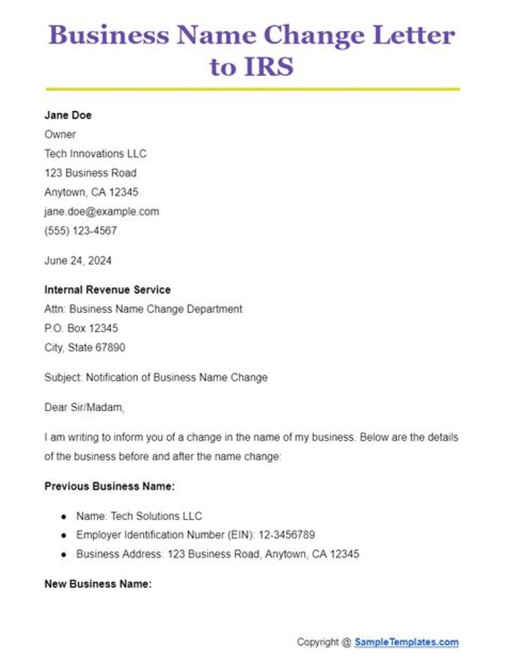 Is it a good idea to change business name?