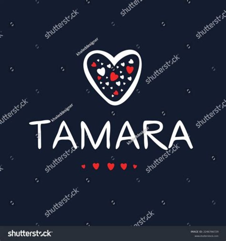 Is Tamara a black name?