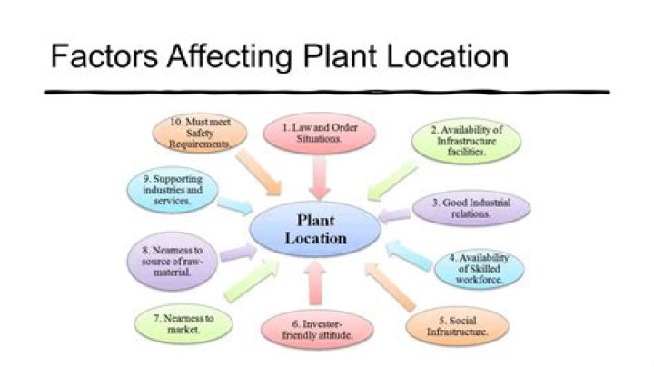 What are the factors affecting plant location decision?
