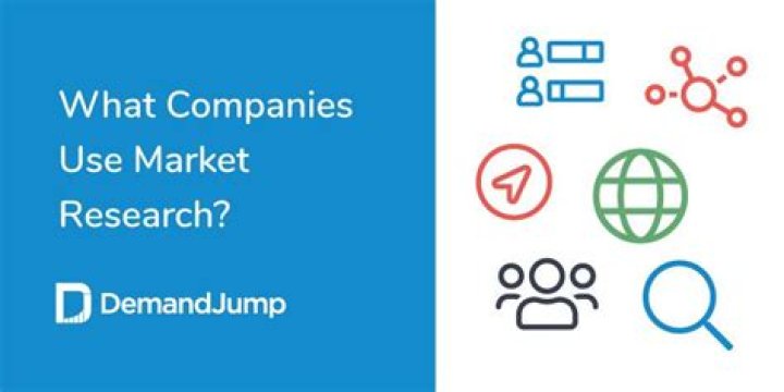 What companies use market research?