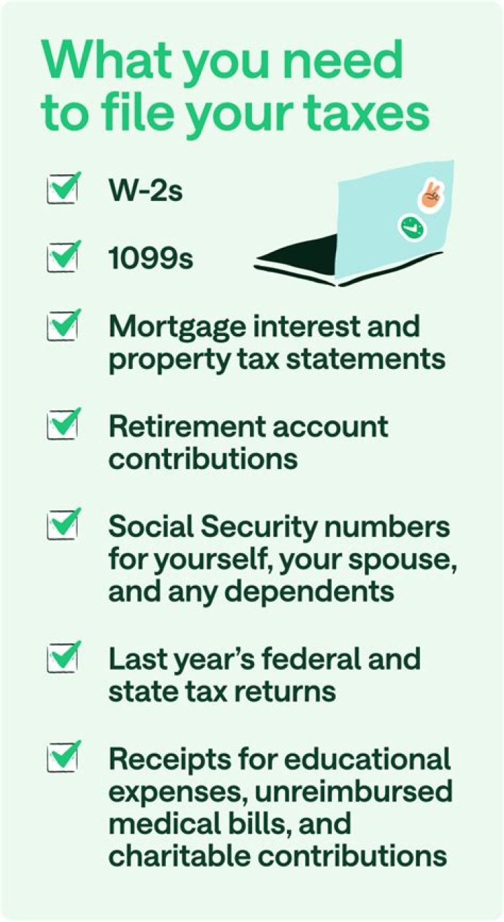 What do I need to gather for my taxes?