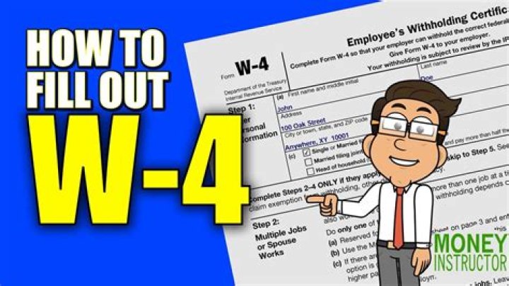 What do I write on my w4?