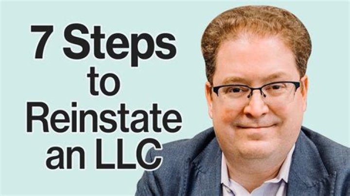 What does reinstate a business mean?