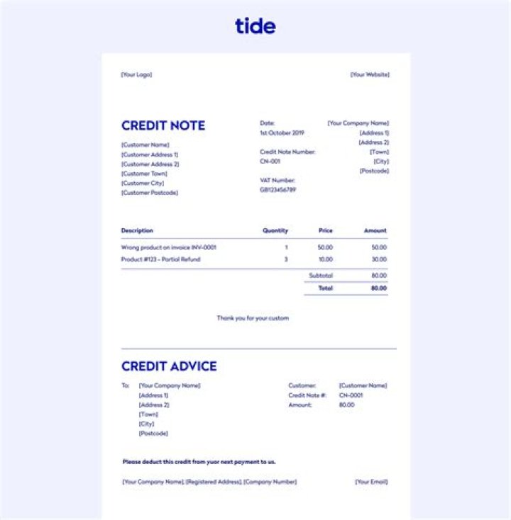 What is a credit sales invoice?
