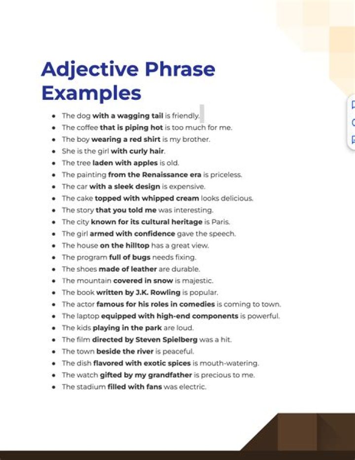 What is a perpetual phrase?