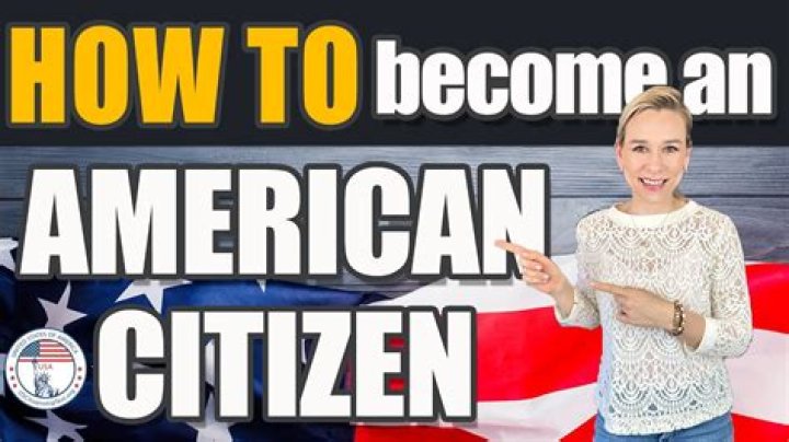 What is called American citizen?