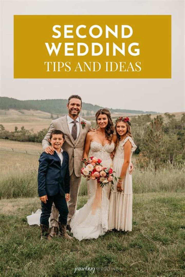 What is etiquette for a second wedding?