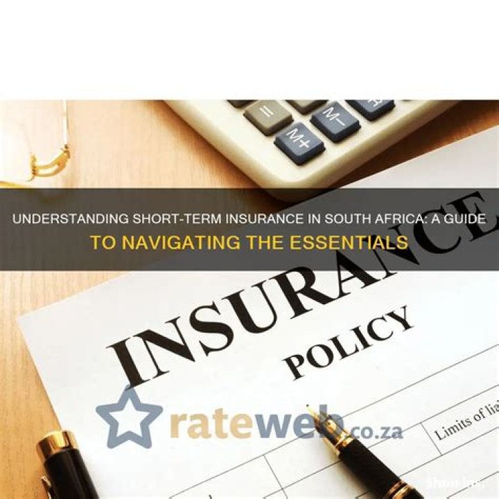 What is short term insurance in South Africa?