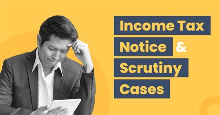 What is tax scrutiny?