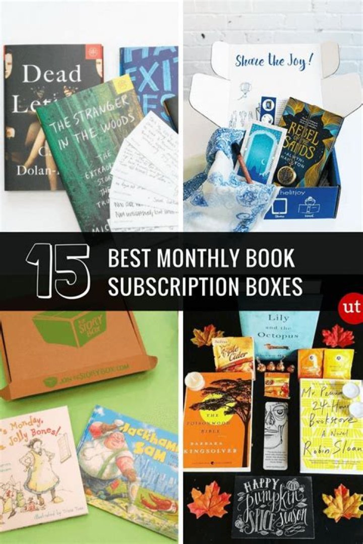 What is the best monthly book subscription?