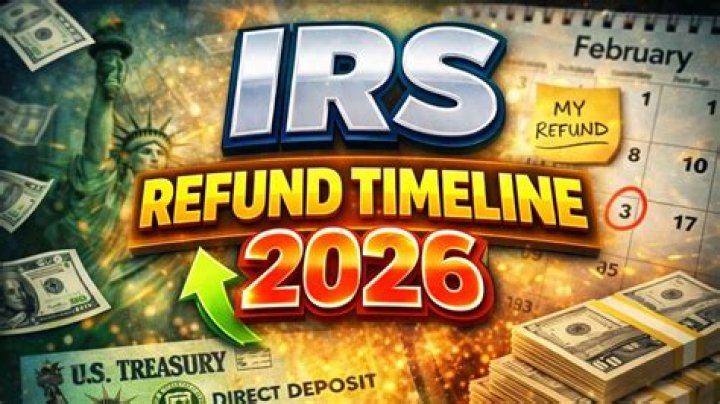What is the deposit schedule for IRS refund?