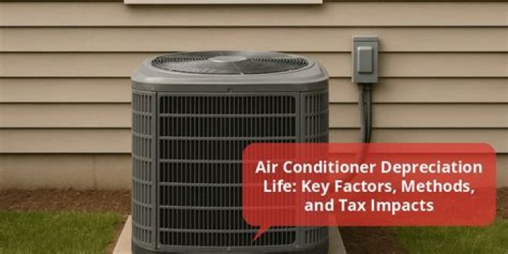 What is the depreciation rate of air conditioner?