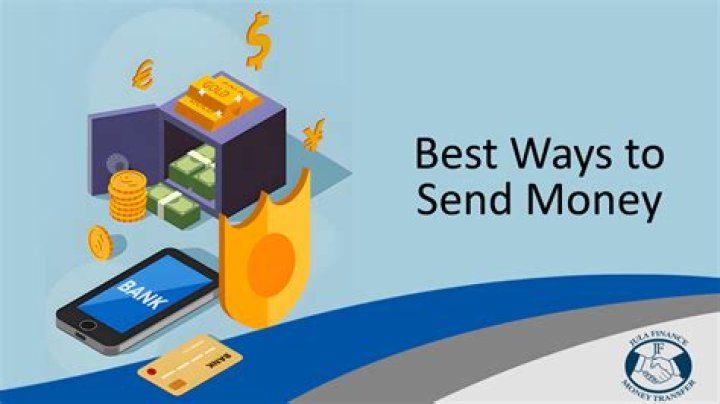 What is the most secure way to send someone money?