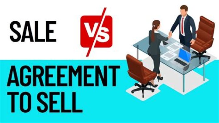 When an agreement to sell becomes a sale?