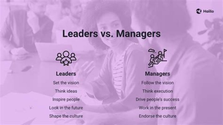Which is better a manager or a leader?