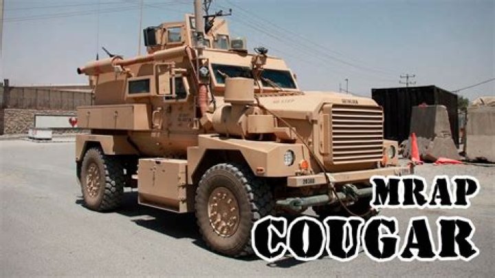 Who made the Cougar MRAP?